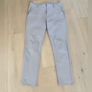 Vuori Cascade Tech Chinos Fog 32